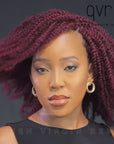 how to make twists with qvr 99j colored afro kinky bulk
