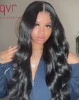 long body wave human hair wigs with natural shine