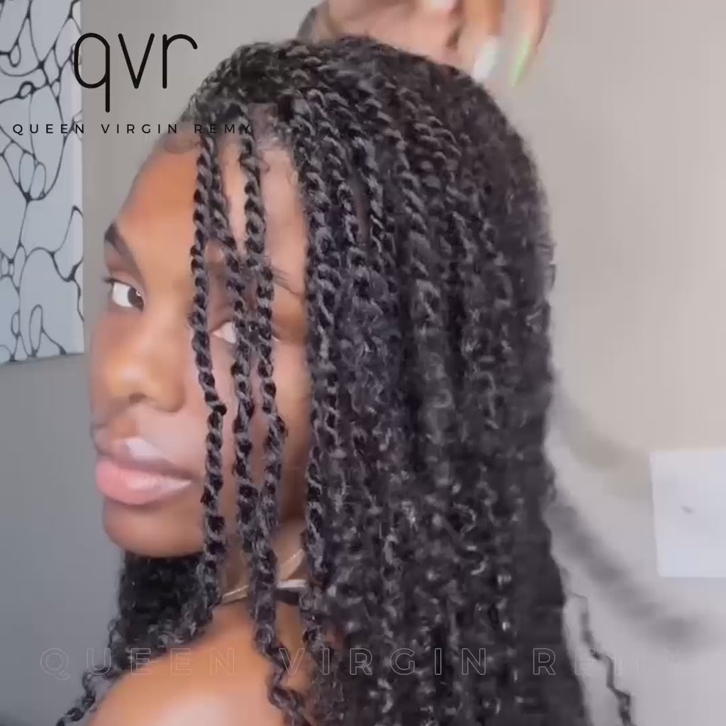 afro kinky bulk human hair texture for kinky twist