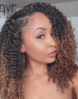 voluminous kinky curly crochet hair extensions t2/30 color