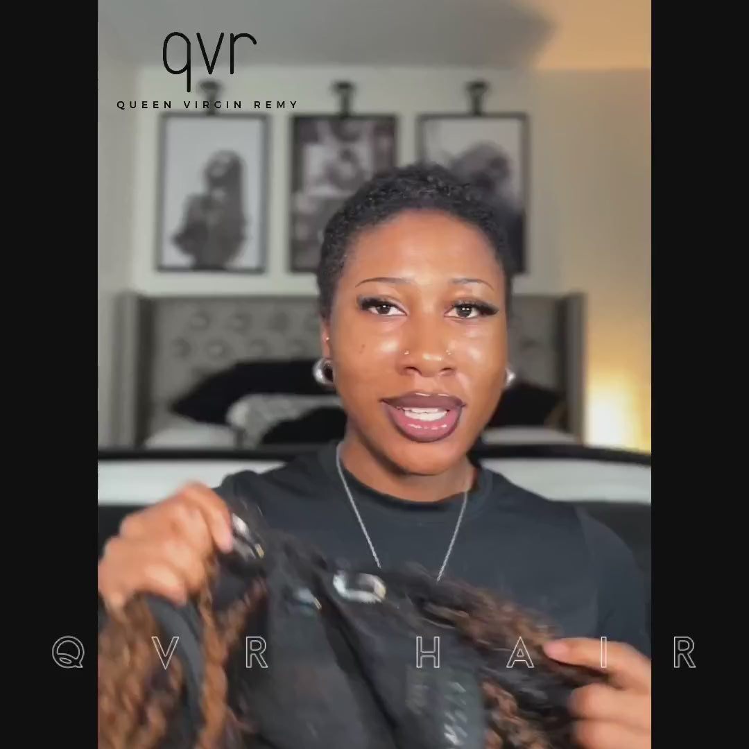 qvr glueless wigs kinky curly textured unit for black women