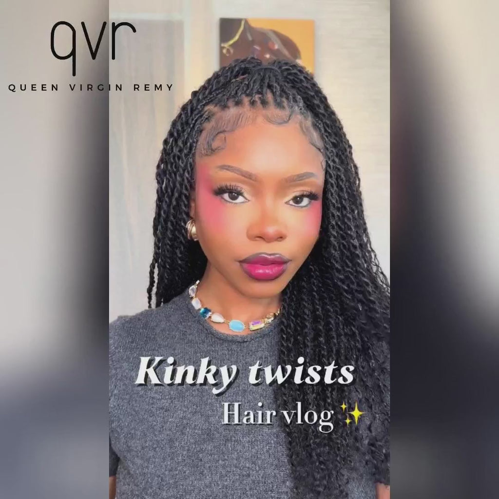 natural black afro kinky hair extensions display
