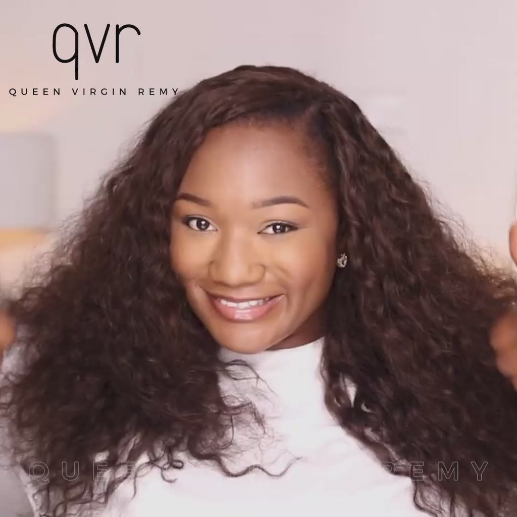 Soft Handmade Feather Crochet Braids Human Hair Extensions