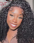 hd lace wigs with natural kinky curly texture for fuller look