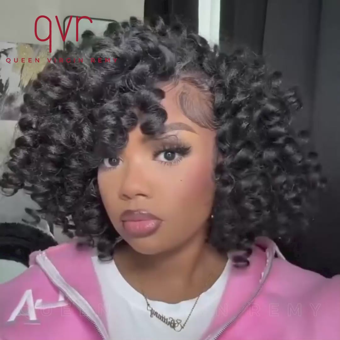 black bouncy curlk bulk braiding hair for braids