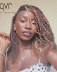QVR Brazilian Remy Hair Afro kinky Bulk Human Hair For Braiding Dreadlock Hair