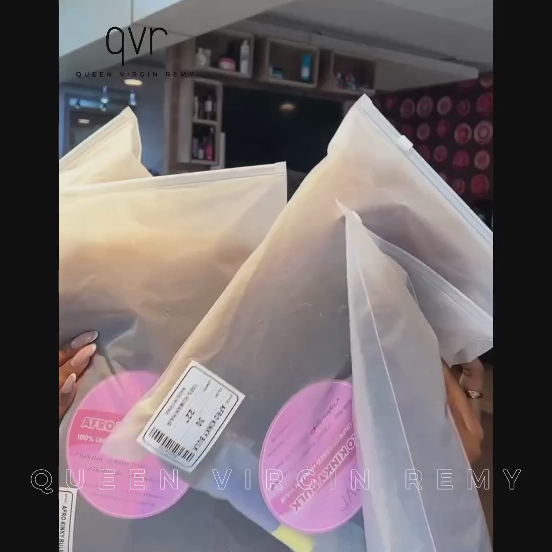 how to braid twists with qvr auburn brown afro kinky bulk hair