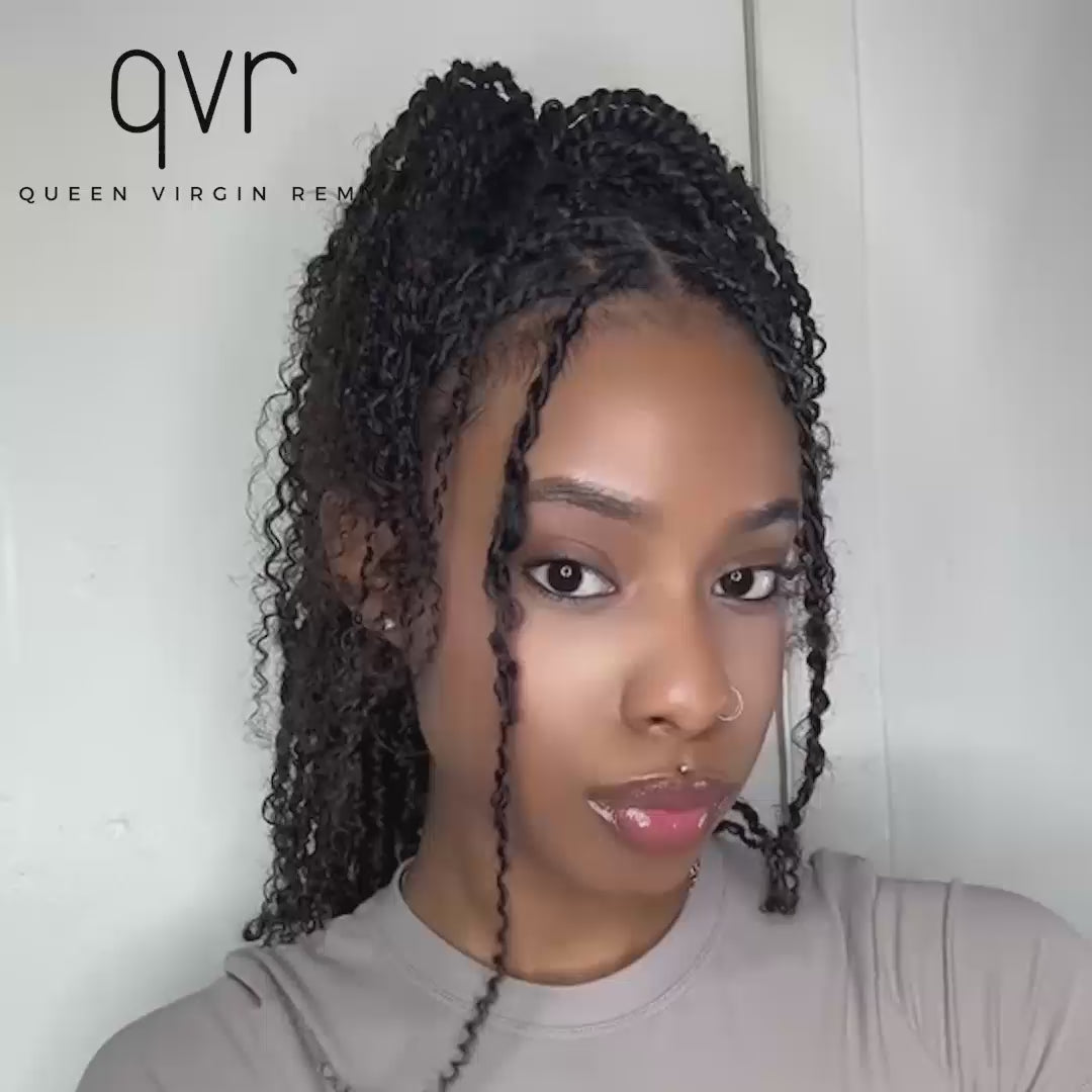 soft t1b/4 human hair crochet hair extensions