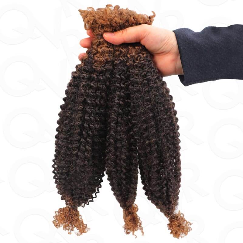 t1b/30 black and aburn brown spring twist brading hair