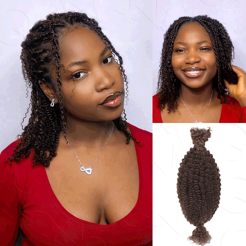 Spring Twist Spring Twist Hair Pack - Human Hair Twists for Afro Hair – QVR Hair