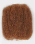 dark brown afro kinky bulk human hair 