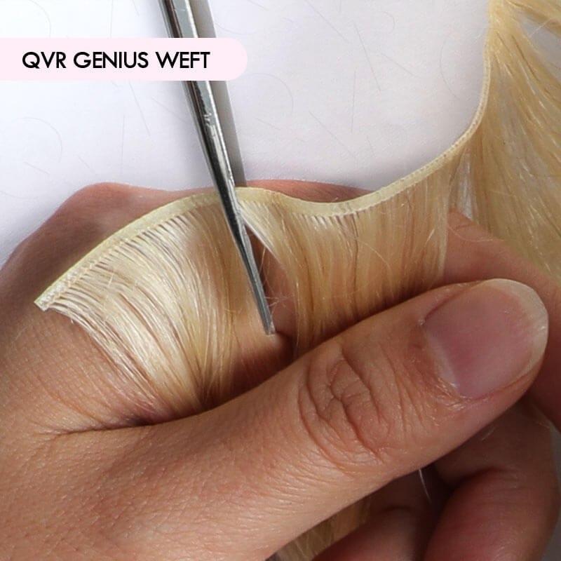 qvr genius weft hair extensions high quality weft