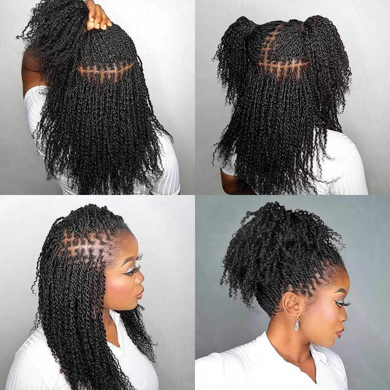 kinky twist afro kinky hair bulk for natural look