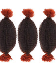 QVR Ombre Afro Kinky Bulk Braids Hair Extensions for Passion Twists & Locs