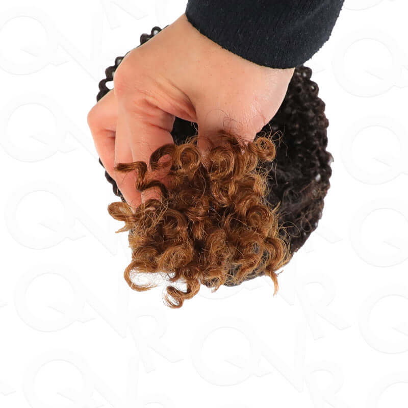 auburn ends natural black human hair spring twists