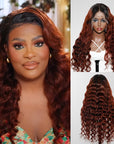 glueless human hair wigs with soft waves and natural part