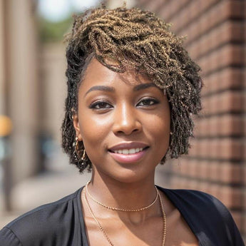 afro kinky brown hair bulk hair for braiding