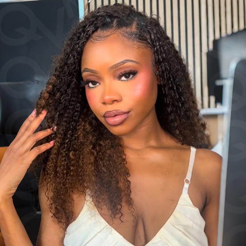 small kinky curly crochet braiding hair human hair extensions