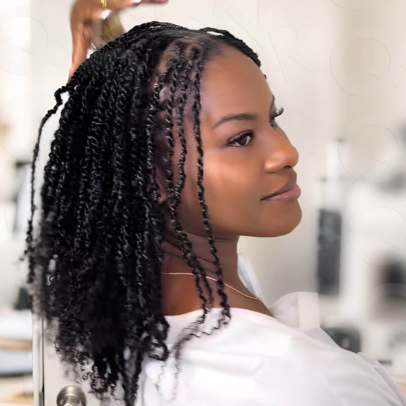 black spring twist for mini twists