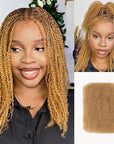 blonde afro kinky human hair 