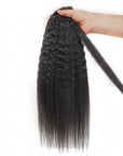 natural black human hair crochet braids with smooth texture