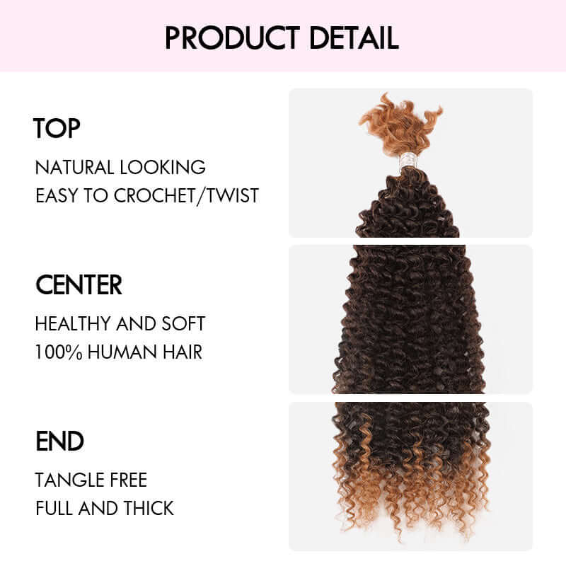 details of qvr human hair ombre auburn spring twist extensions