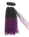black to purple afro kinky passion twist hair packs