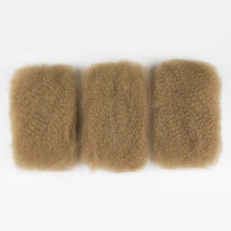 3 pack afro kinky brown human hair
