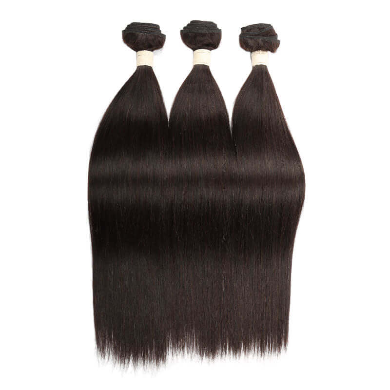 brazilian remy hair weave silky straight natural black human hair bundles
