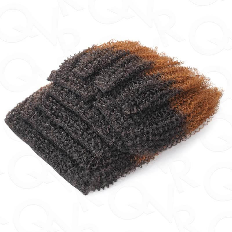 volumizing human hair clip ins for textured natural hair