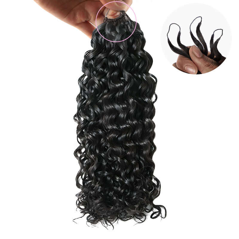 curly style crochet hair extension pack