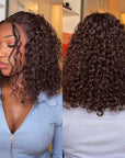 Pre Cut Lace 4x6 HD Lace Glueless Bob Wigs Human Hair Wear Go Wig