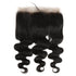qvr natural black body wave human hair with 360 lace frontal closure