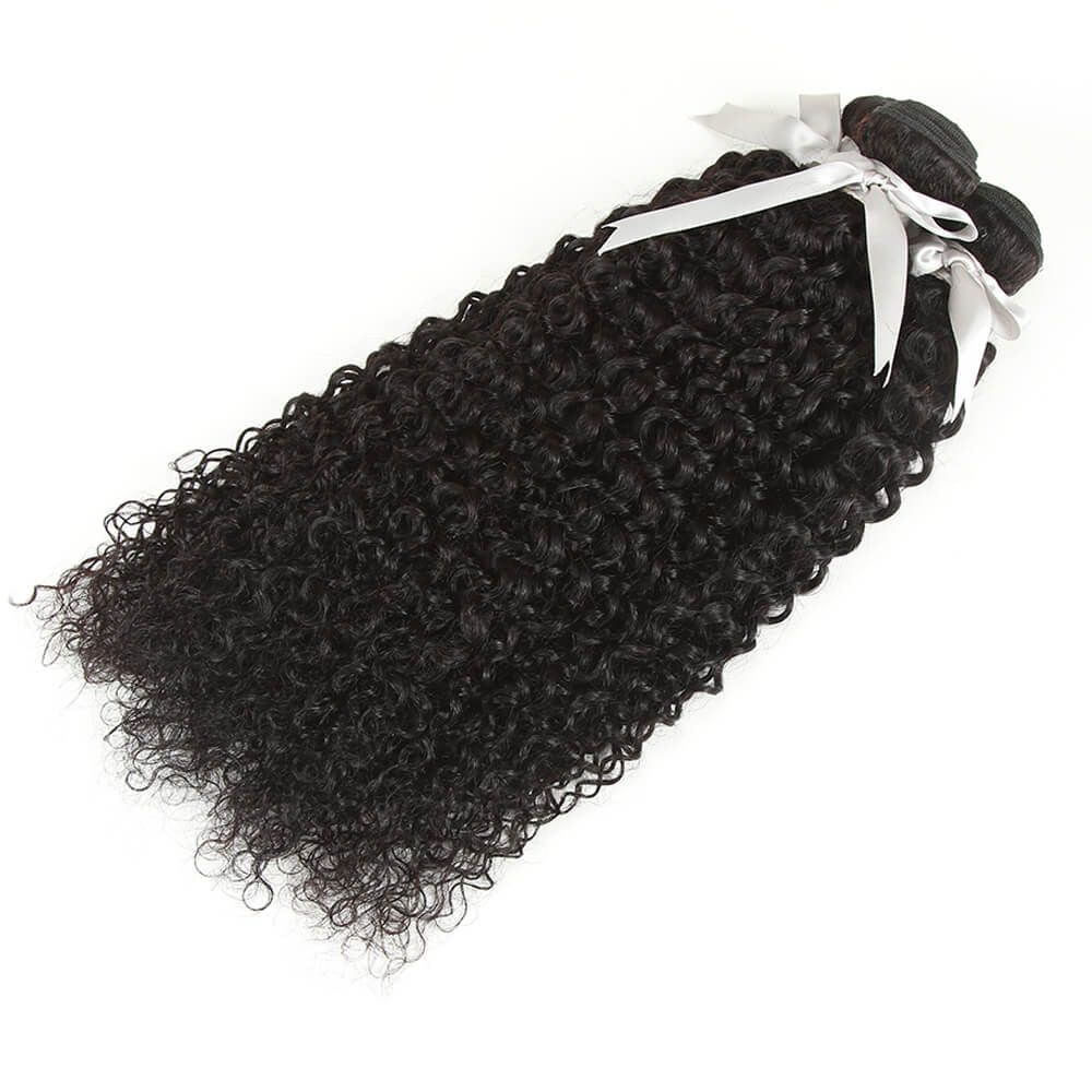 high quality bohemian curly natural black human hair bundles