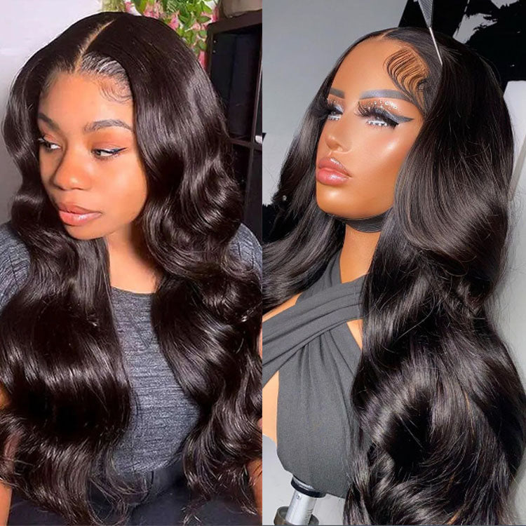 wear and go wig with soft body wave texture