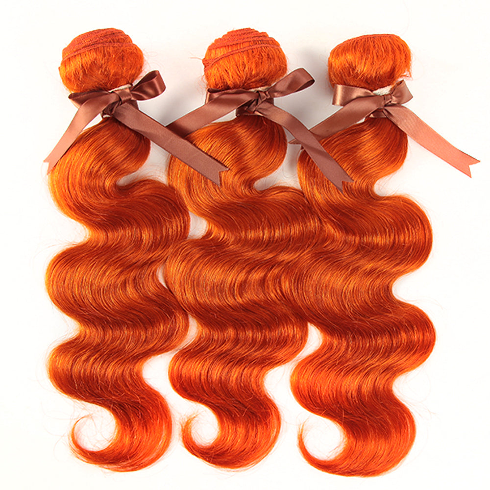  3 Bundles Body Wave Ginger Bundles