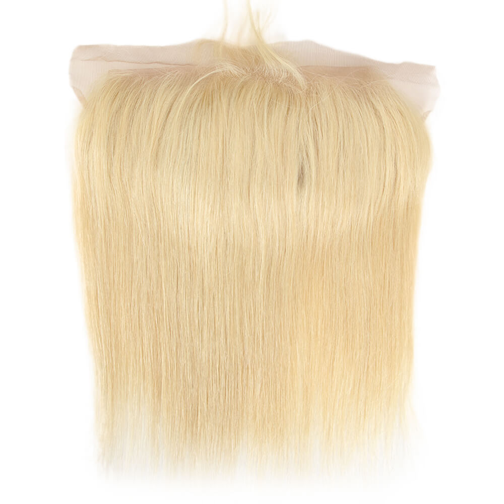 qvr 613 colored human hair weave with 13x4 lace closure