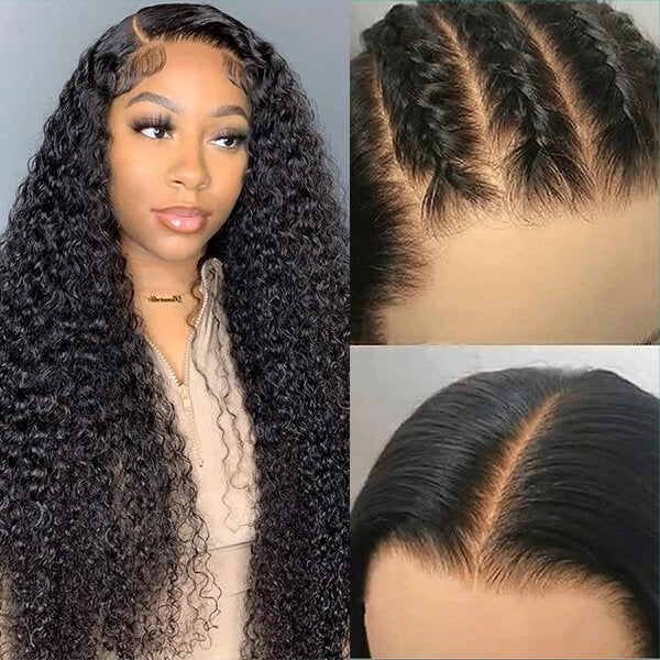 qvr hd lace wigs 13x6 full lace frontal deep wave wig for black women