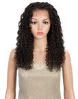qvr human hair lace wigs, deep curly style for black women