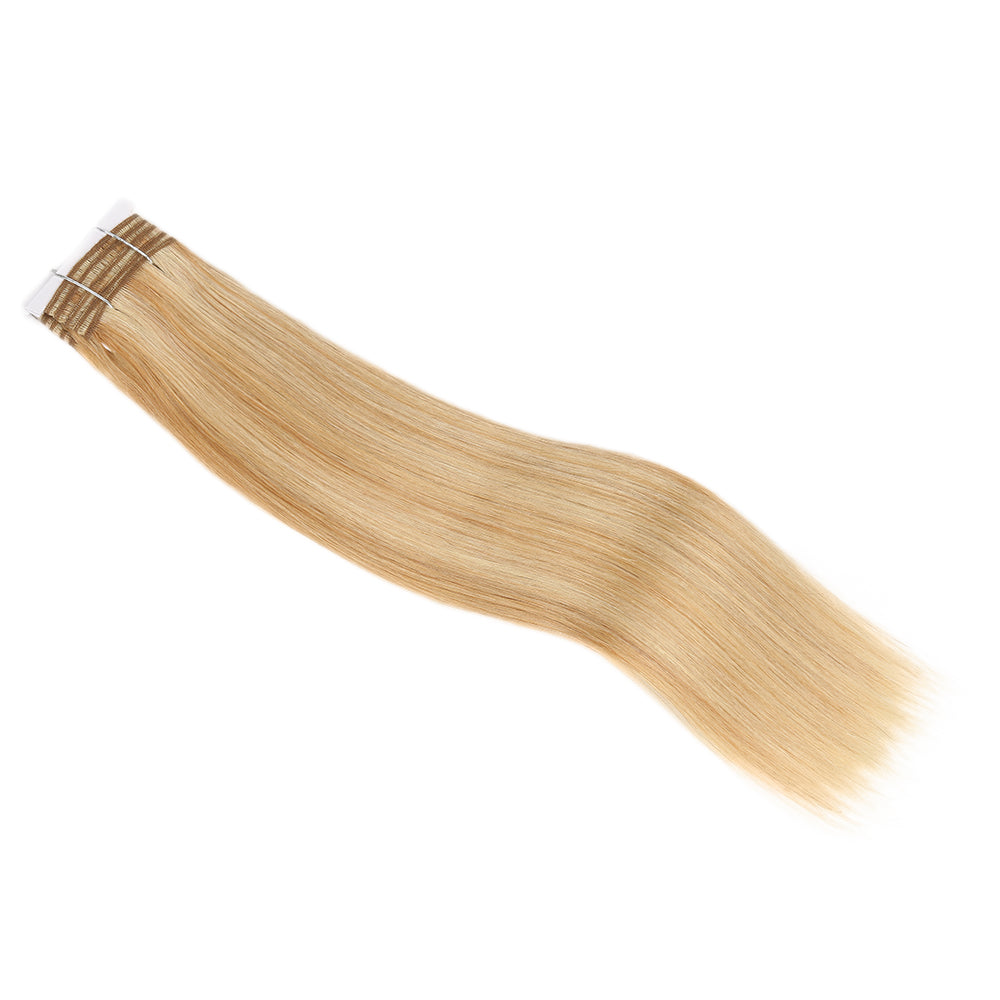piano blonde 27/613 silky straight virgin human hair bundles