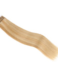 piano blonde 27/613 silky straight virgin human hair bundles