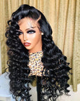 qvr wigs 99j burgundy lace frontal wig for natural style