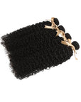 jerry curly natural black human hair 3 bundles