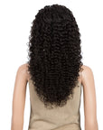 qvr lace frontal wigs, deep curly style, bleach knots