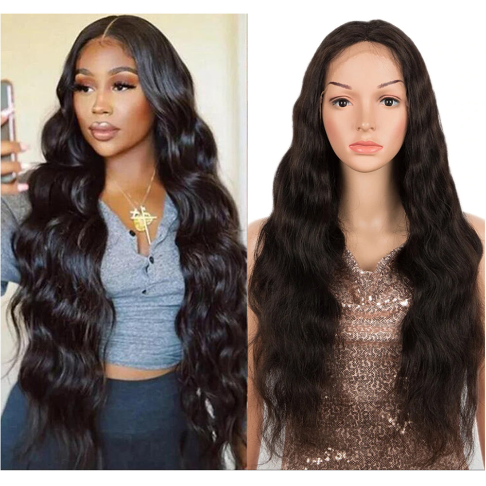 qvr wigs 4x1 t lace human hair wigs for black women