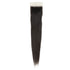 qvr silky straight natural black virgin human hair with 4x4 lace closure