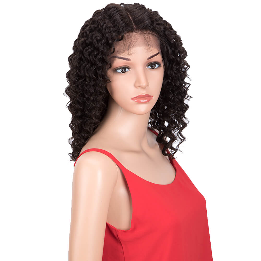 qvr wigs deep wave lace wig for confident black women