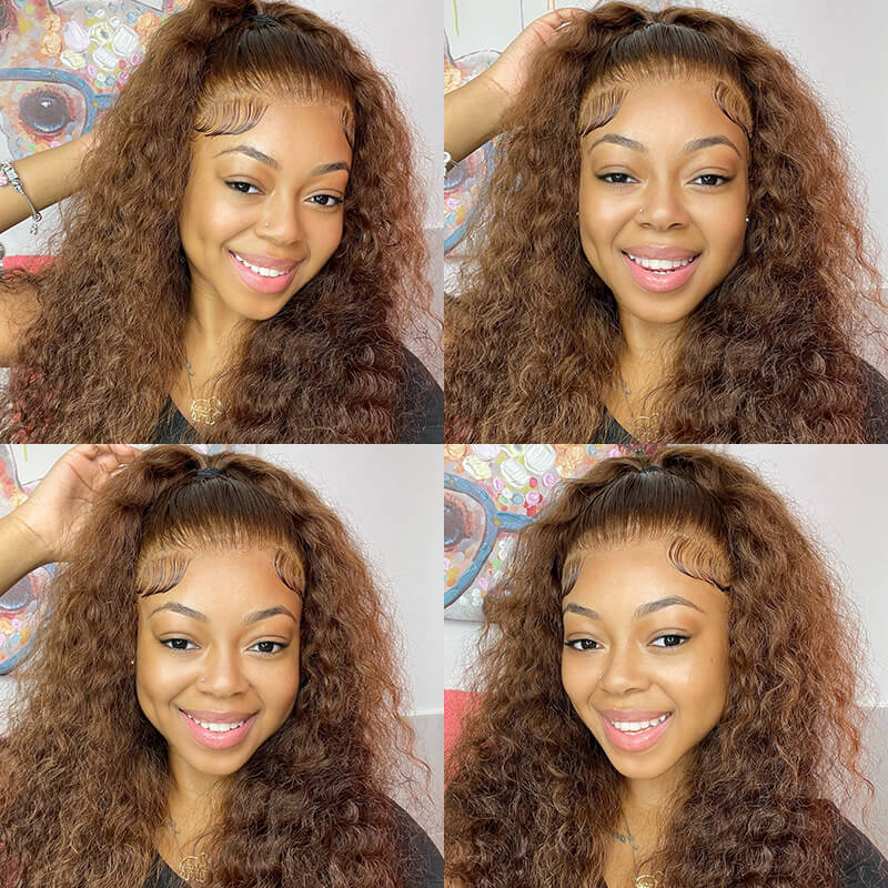 qvr glueless wigs, pre-plucked, giving you a flawless, natural deep wave look.