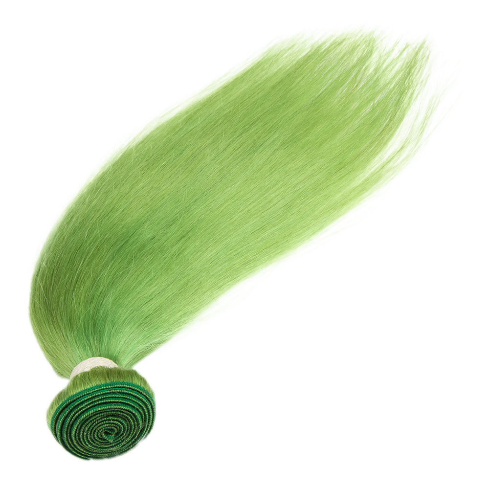 biscay green straight virgin hair bundles