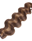 brown blonde piano highlight body wave raw hair bundles